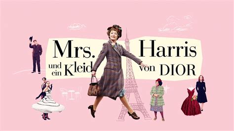 Komplette Besetzung von Mrs. Harris und ein Kleid 